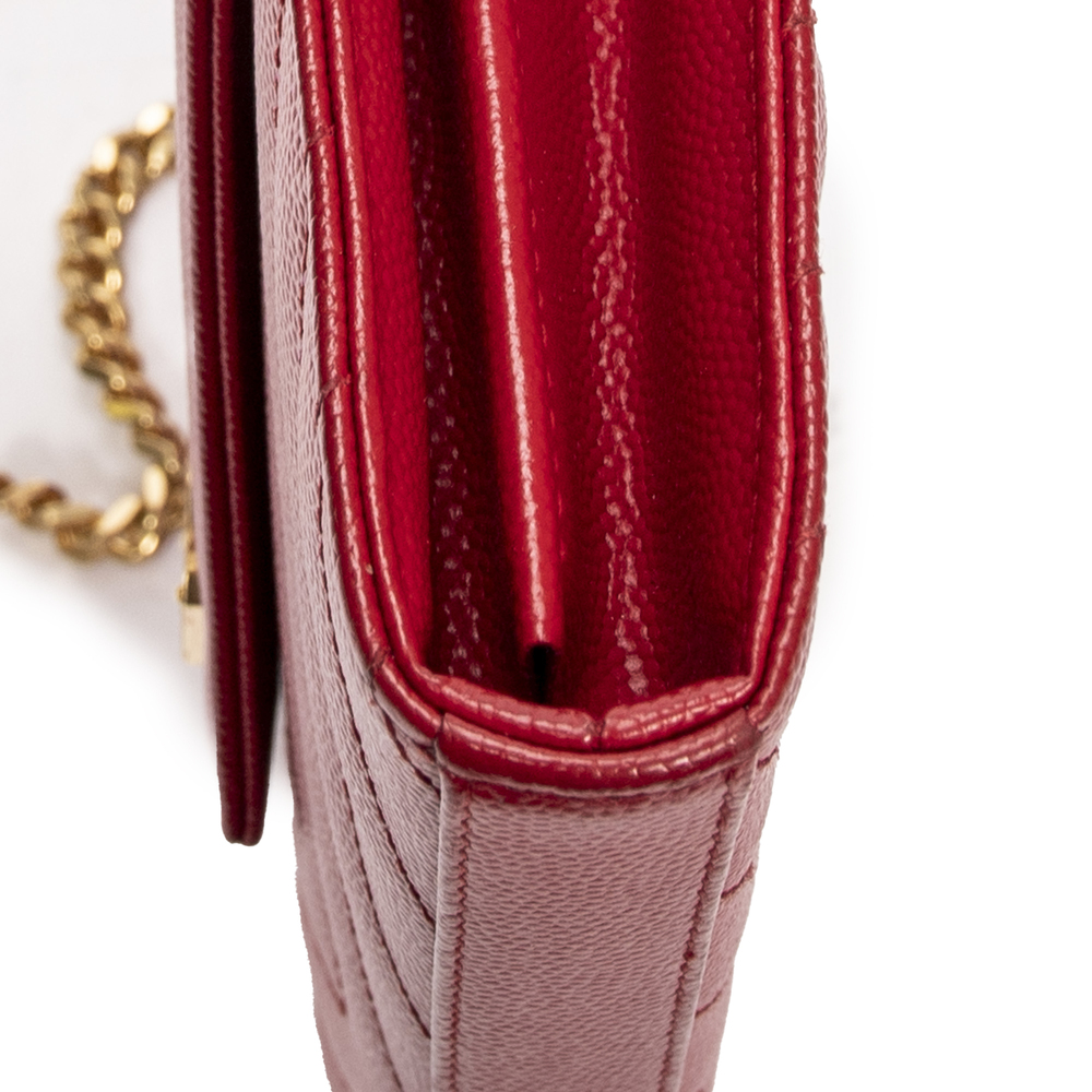 Saint Laurent Classic Cassandre Chain Wallet - Picture 8 of 10